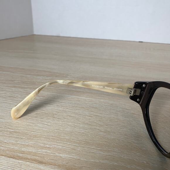 Oliver Peoples Black and Cream FRAMES ONLY main image 5